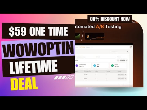 💥WowOptin Lifetime Deal|WordPress Pop-Up Plugin Converts Like CRAZY | $59 Lifetime Deal |00% Off Now