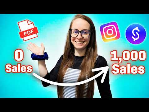 How to Make ONE Digital Product Sale EVERY DAY