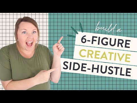 My 6 Figure Creative Side Hustle (I started as a Total Beginner)