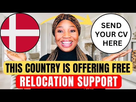 No Visa Application Fee, No Experience: Free Work Permit To Europe 🇩🇰