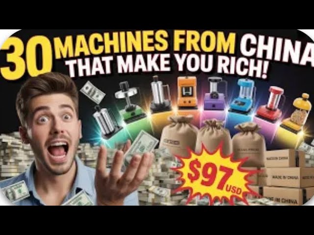 🔥🚀 30 Cheap Machines FEW Know About That Will MAKE YOU MONEY from HOME