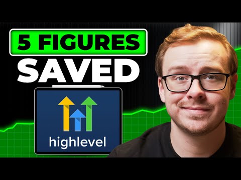 I saved $2,843.15/month for my online business by switching to GoHighLevel