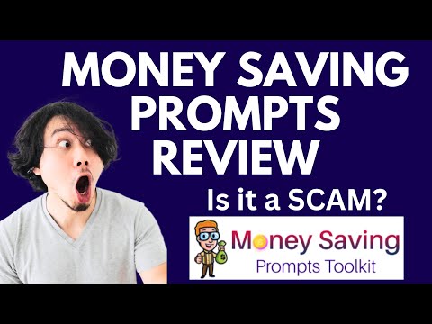 Money Saving Prompts Review | SCAM ALERT! MUST WATCH