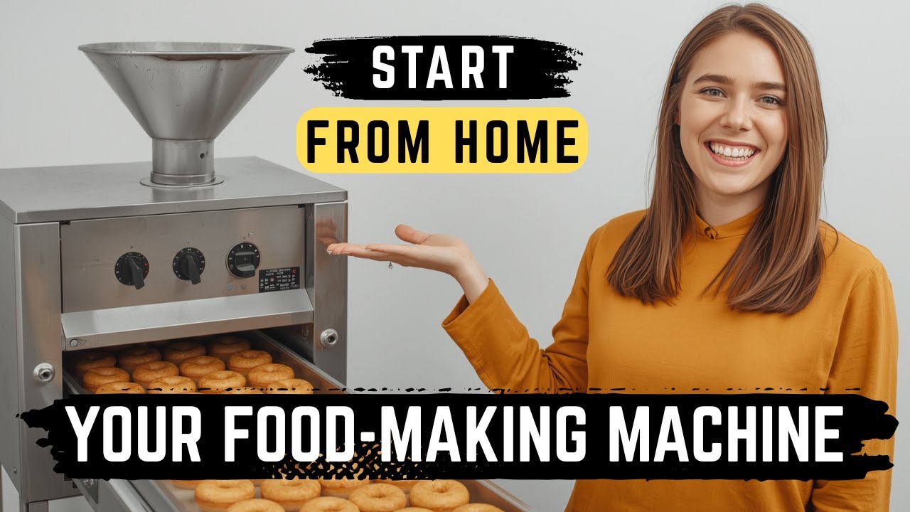 7 Food-Making MACHINES to Start a PROFITABLE Food Business from home