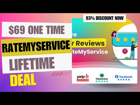🔥RateMyService Lifetime Deal| Your Business Needs This Review Widget | $69 Lifetime Deal|93% Off Now