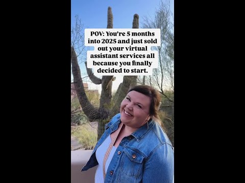 How I sold out my virtual assistant services in just 90 days [Details in Description]
