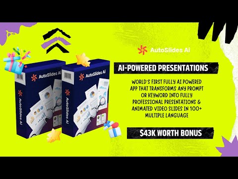 AutoSlides AI Review | Create Stunning AI-Powered Presentations in Minutes! #AutoSlidesAIreview