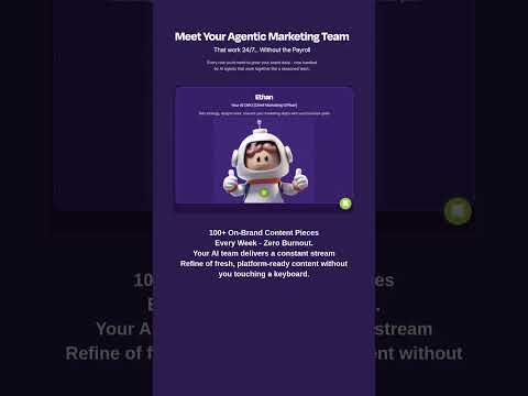 🚀 Meet Your AI Marketing Team!