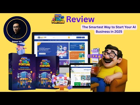 AI Store Fortune Review + Demo Video:  The Smartest Way to Start Your AI Business in 2025