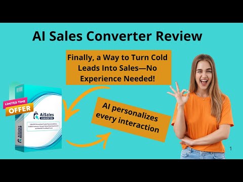 AI Sales Converter Review What Does This Tool Offer You