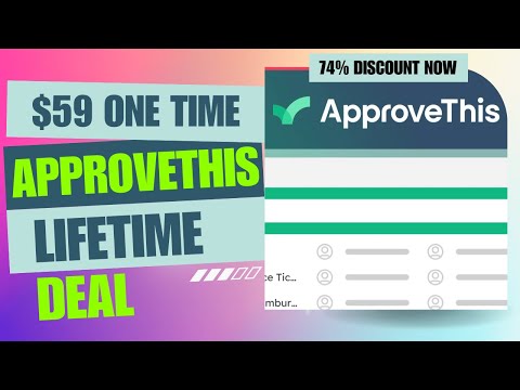 📢🏆 ApproveThis Lifetime Deal | Automate Approvals Like a Pro   | $59 Lifetime Deal |74% Off Now