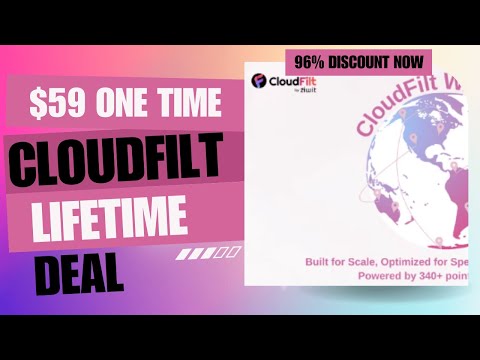 🙌 CloudFilt CDN WAF Lifetime Deal | Protect Your Website Like a PRO | $59 Lifetime Deal |96% Off Now