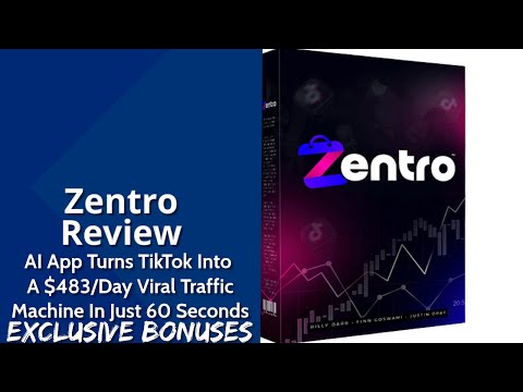 Zentro Review | AI App Turns TikTok Into A $483/Day Viral Traffic Machine In Just 60 Seconds