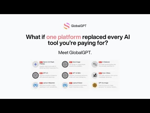 GlobalGPT Review – 100+ AI Models, One Dashboard