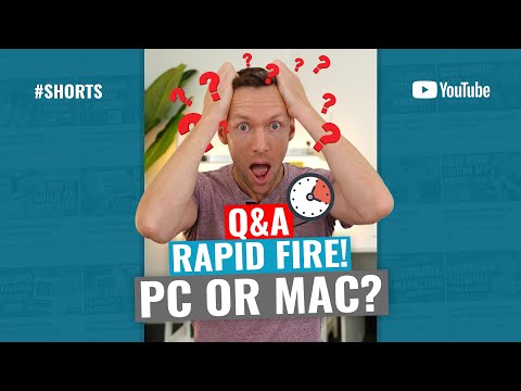 Q&A! PC vs Mac?! IOS or Android?! #shorts