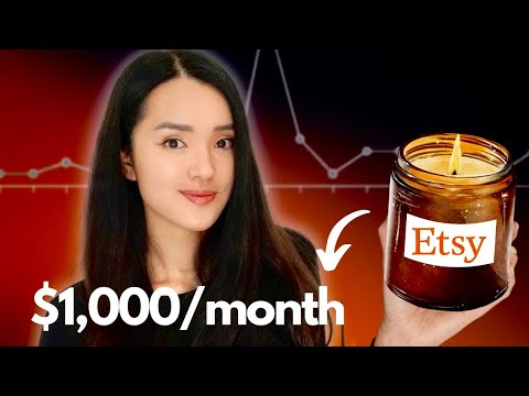 Make $1000/Month With AI Generated Candles On Etsy Make Money Online