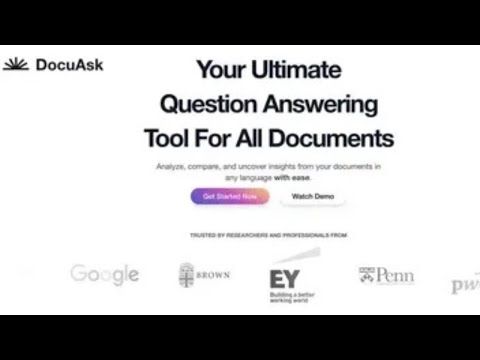 DocuAsk Lifetime Deal – The Best Smarter Document Analysis Tools