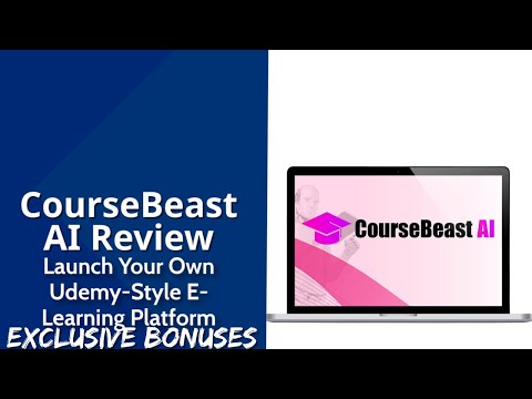 CourseBeast AI Review | Launch Your Own Udemy-Style E-Learning Platform In 60 Seconds