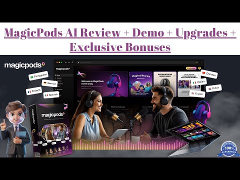 MagicPods AI Review + Demo + OTOs + Bonuses | MagicPodsAI Review | MagicPods Review