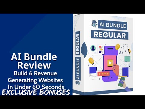 AI Bundle Review | Build 6 Revenue-Generating Websites In Under 60 Seconds | Exclusive Bonuses