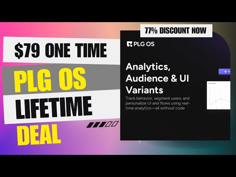 👀⛔ PLG OS Lifetime Deal | Turn SaaS Users Into Superfans | $79 Lifetime Deal |77% Off Now