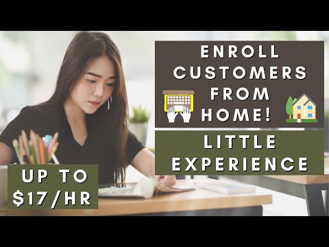 Enroll Customers From Home – Little Experience Needed | REMOTE WORK FROM HOME JOBS 2025
