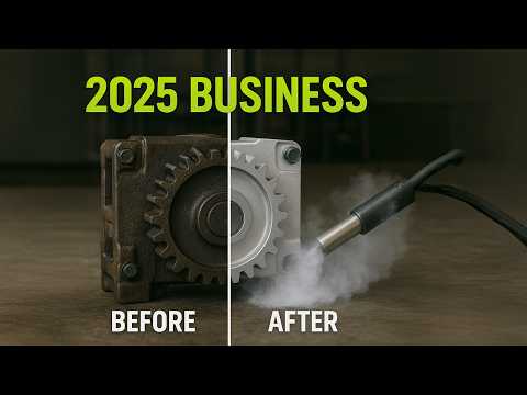 Dry Ice Cleaning Machine 2025  NEW Business Idea