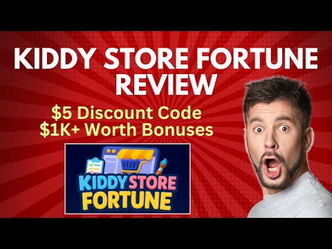 Kiddy Store Fortune Review | Quick DEMO, $5 Discount Code