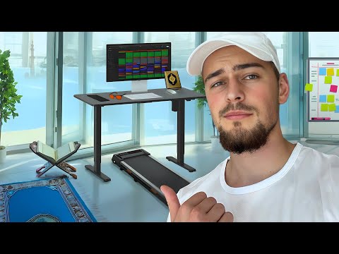 23 Year Old Muslim CEO Home Office Tour (Dubai)