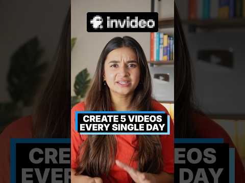 5 Shorts in 5 Mins with AI #invideo #aitools