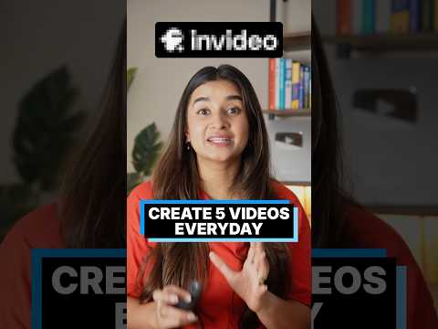 5 Shorts in 5 Mins with AI  #invideo #aitools