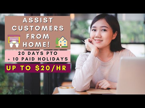 ASSIST CUSTOMERS FROM HOME | REMOTE WORK FROM HOME JOBS 2025