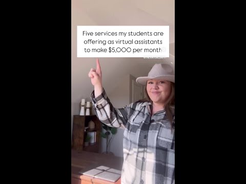 Five Services My Students Offer as Virtual Assistants