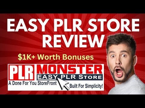 Easy PLR Store Review | Quick DEMO, $1K+ Worth Premium Bonus