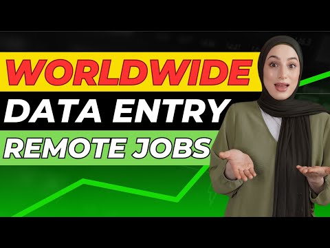 12 Data Entry Remote Jobs Hiring Worldwide (Work From Home 2025)