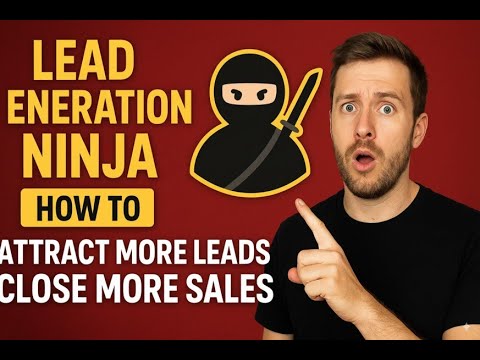 Lead Generation Ninja Review – Step-by-Step System to Get More Leads & Sales #LeadGenerationNinja