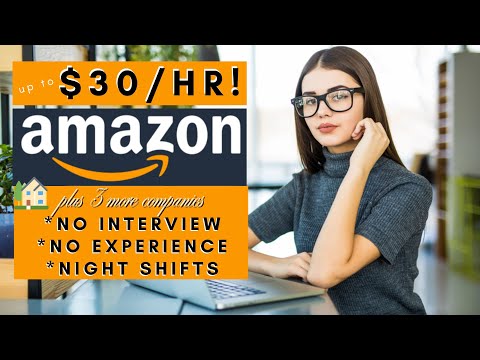 Amazon is Hiring Remote plus No Interview No Experience | Work From Home Jobs 2025