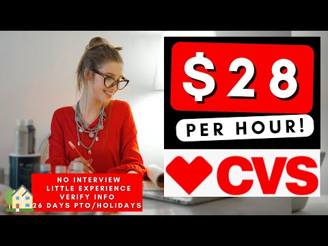CVS is Hiring Remote plus No Interview Little Experience Work From Home Jobs 2025