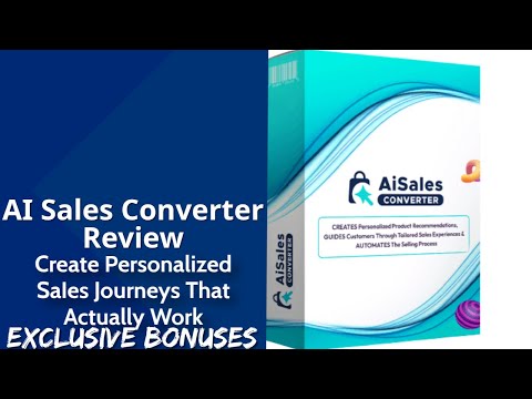 AI Sales Converter Review | Create Personalized SaIes Journeys That Actually Work | Exclusive Bonus