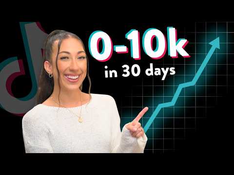 Your 30 Day TikTok Plan: 0 to 10K Followers FAST