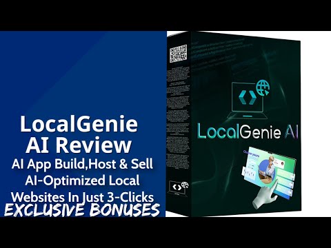 LocalGenie AI Review | AI App Build, Host & Sell AI-Optimized Local Websites In Just 3-Clicks