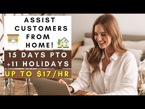 ASSIST CUSTOMERS FROM HOME | REMOTE WORK FROM HOME JOBS 2025