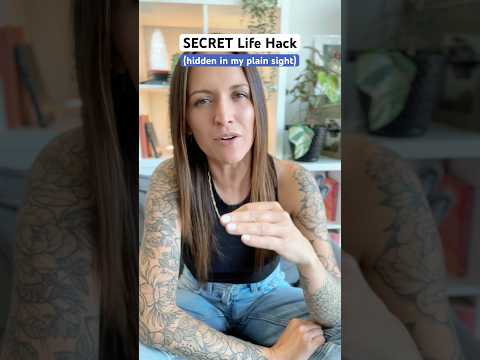 SECRET Life Hack (hidden in plain sight) #contentcreatortips