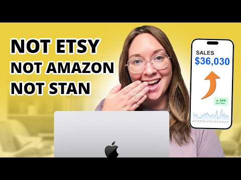 How I make $36,030/mo creating digital products (DON'T sell on Etsy!)