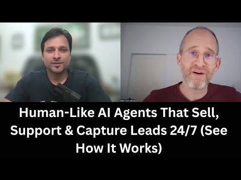 Human-Like AI Agents That Sell, Support & Capture Leads 24/7 (See How It Works)