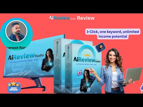 AI Review Studio Review + Demo Video: 1-Click, one keyword, unlimited income potential