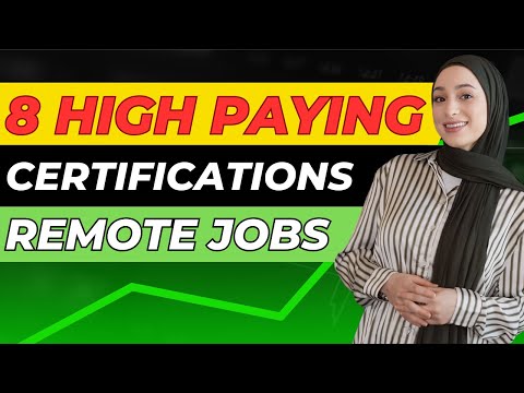 8 High Paying Certifications For Remote Jobs in 2025 | And How Much Do They Pay?