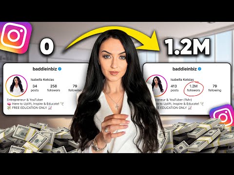 How to Grow on Instagram FAST & Make $1000/DAY (STEP BY STEP)