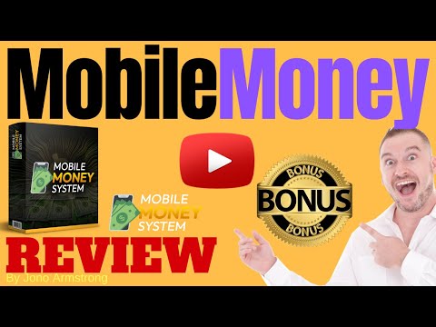 Mobile Money System Review ⚠️ WARNING ⚠️ DON'T GET MOBILE MONEY WITHOUT MY 👷 CUSTOM 👷 BONUSES!!