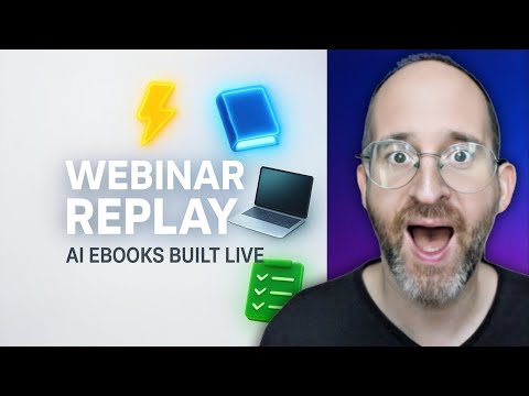 eBook Valet Webinar Replay – How to Instantly Create High-Quality eBooks with AI (Full Walkthrough)